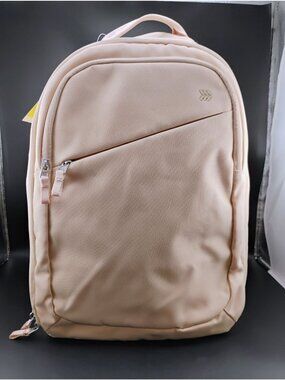 All In Motion Travel Backpack Beige Multifunctional Lightweight Design